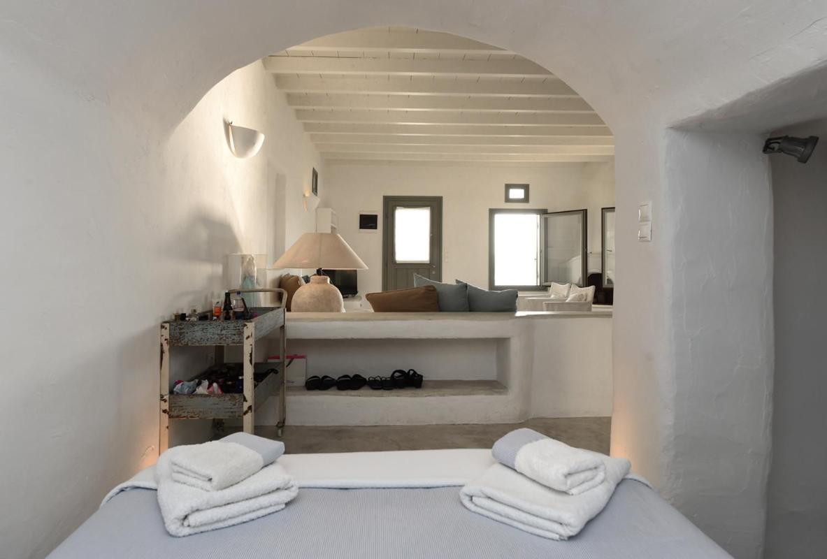 Ochre Dream, Beach Front & Sunset Villa Naousa Exterior foto