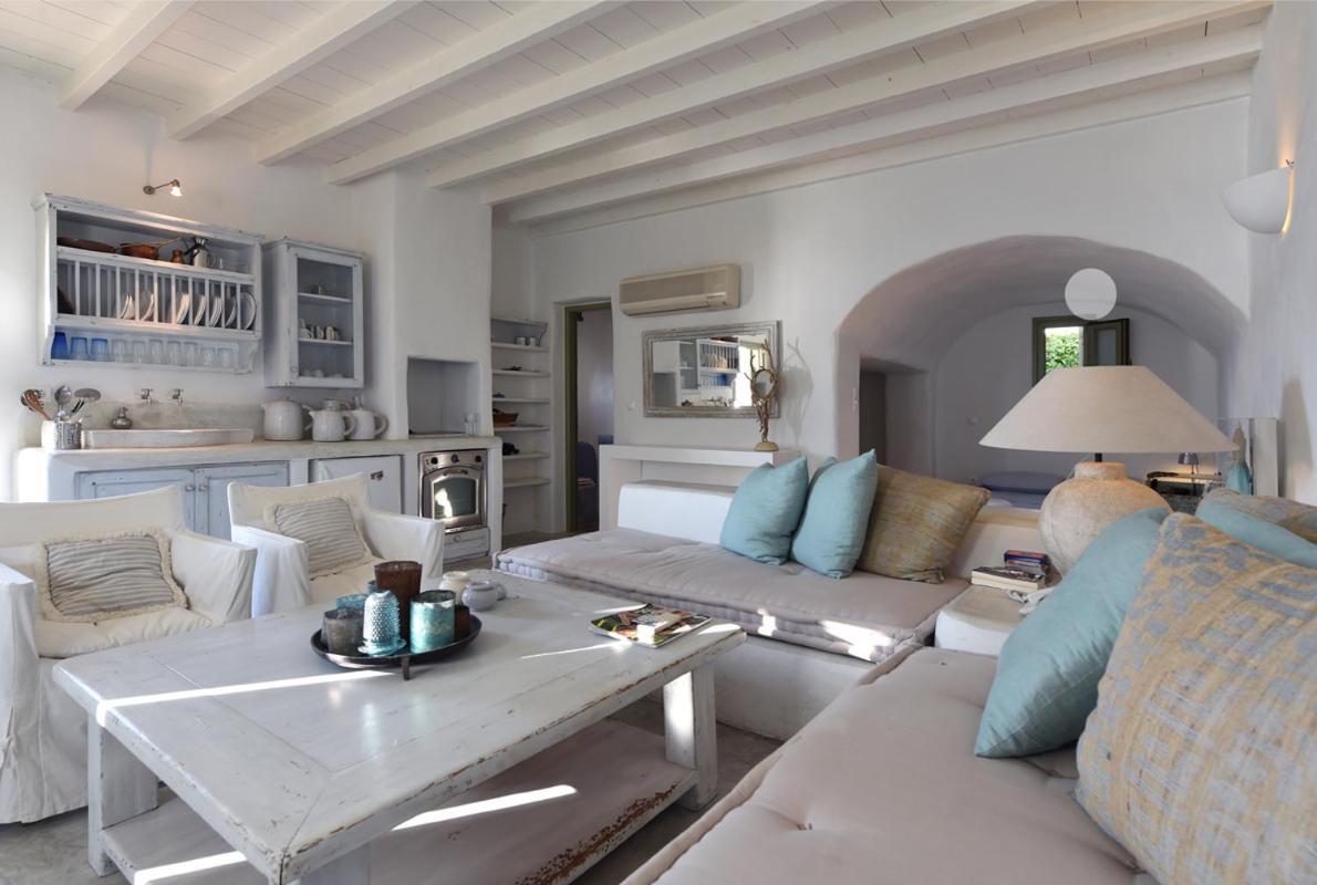 Ochre Dream, Beach Front & Sunset Villa Naousa Exterior foto