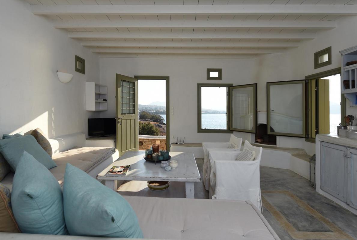 Ochre Dream, Beach Front & Sunset Villa Naousa Exterior foto