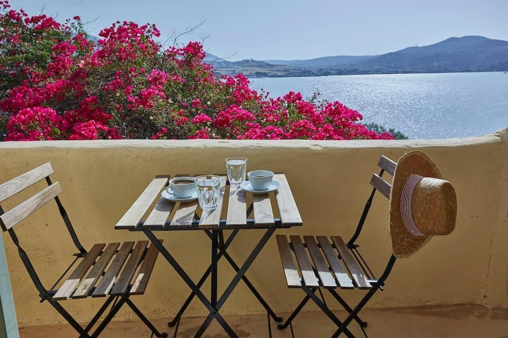 Ochre Dream, Beach Front & Sunset Villa Naousa Exterior foto