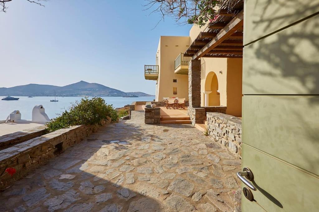 Ochre Dream, Beach Front & Sunset Villa Naousa Exterior foto