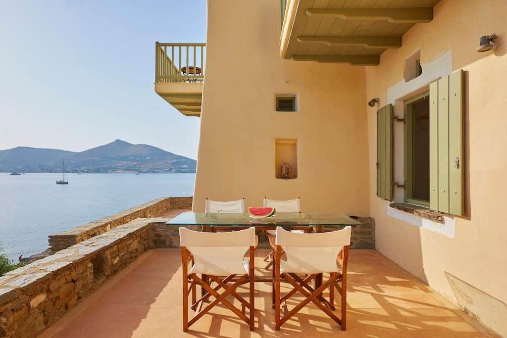 Ochre Dream, Beach Front & Sunset Villa Naousa Exterior foto