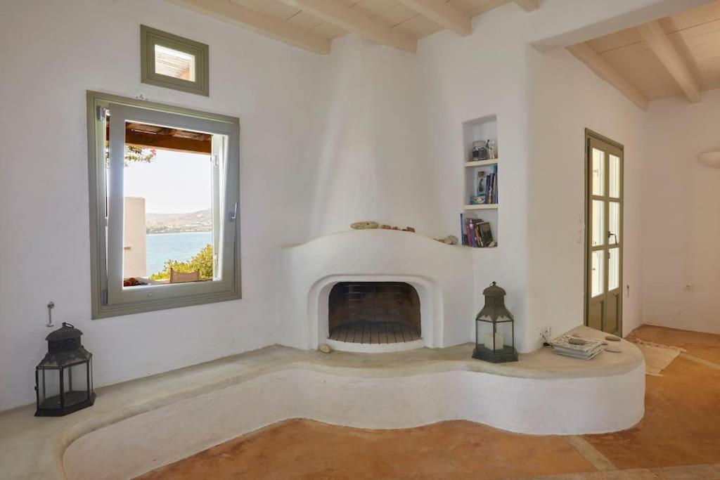 Ochre Dream, Beach Front & Sunset Villa Naousa Exterior foto