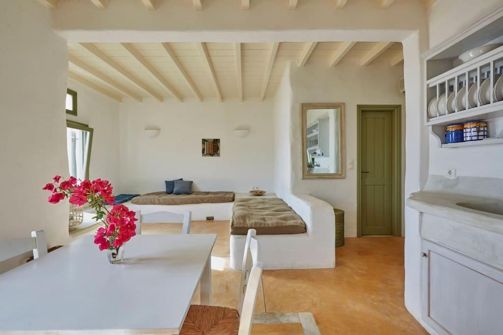 Ochre Dream, Beach Front & Sunset Villa Naousa Exterior foto