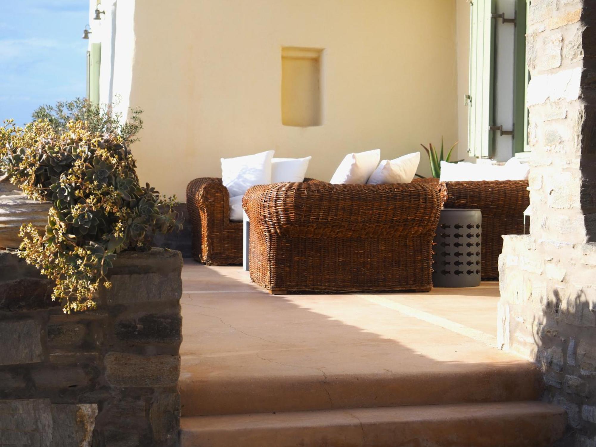 Ochre Dream, Beach Front & Sunset Villa Naousa Exterior foto