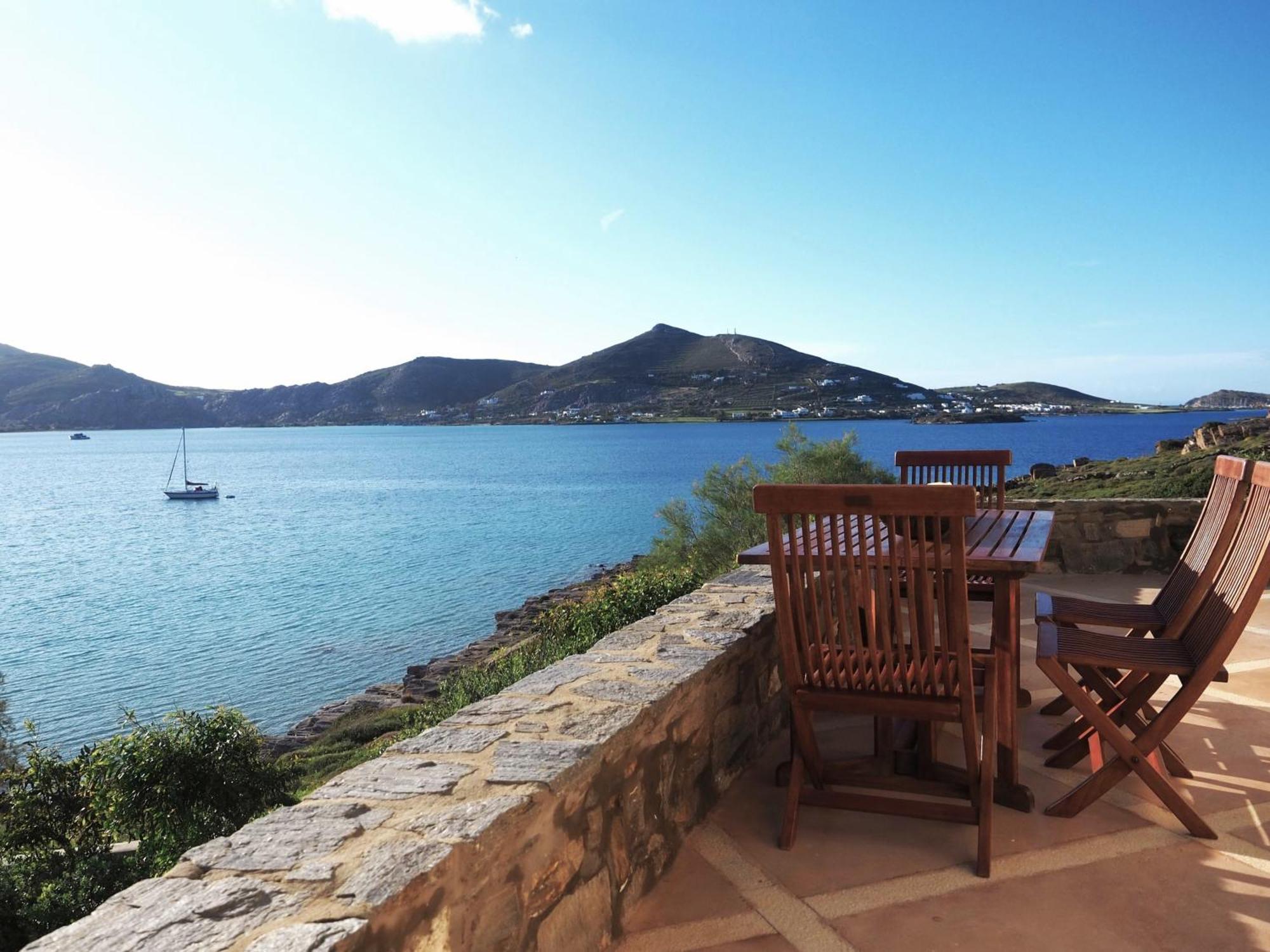 Ochre Dream, Beach Front & Sunset Villa Naousa Exterior foto