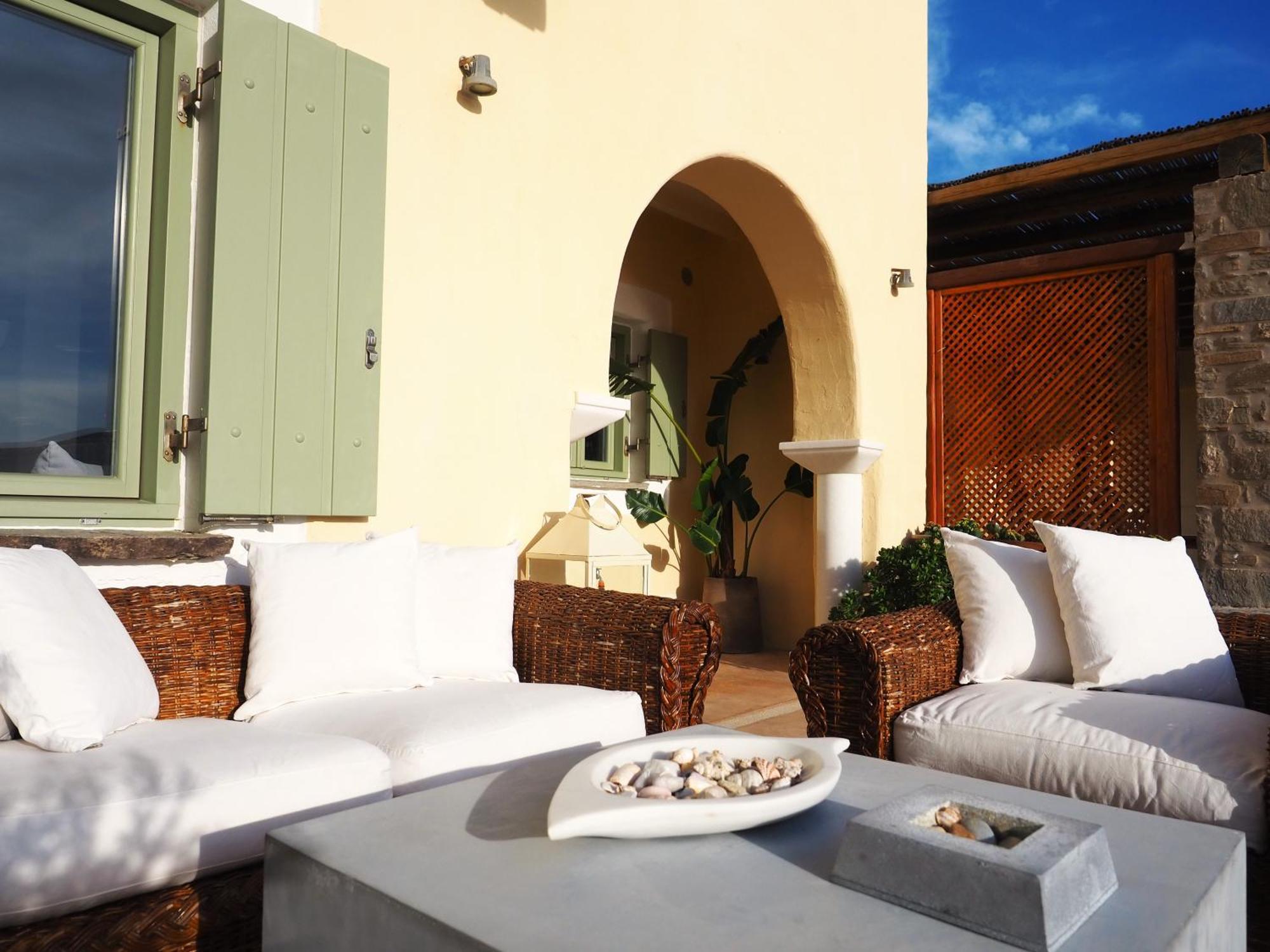 Ochre Dream, Beach Front & Sunset Villa Naousa Habitación foto